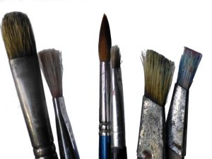 art supplies - brushes