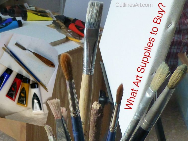 art -supplies-what to buy