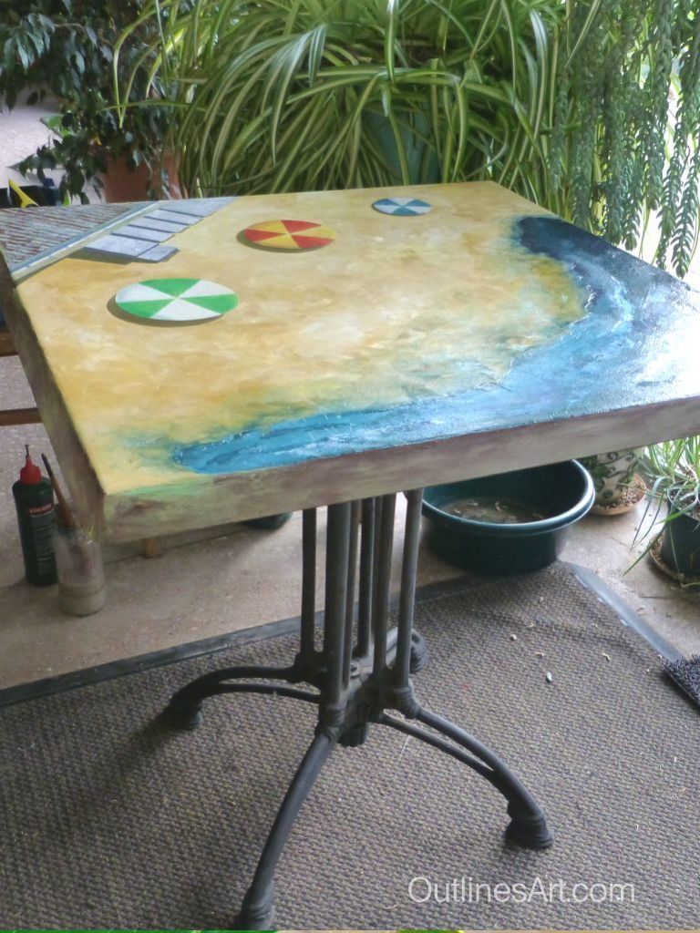Revived Garden Table