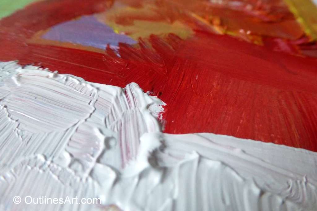 Acrylic texture with no additive 2