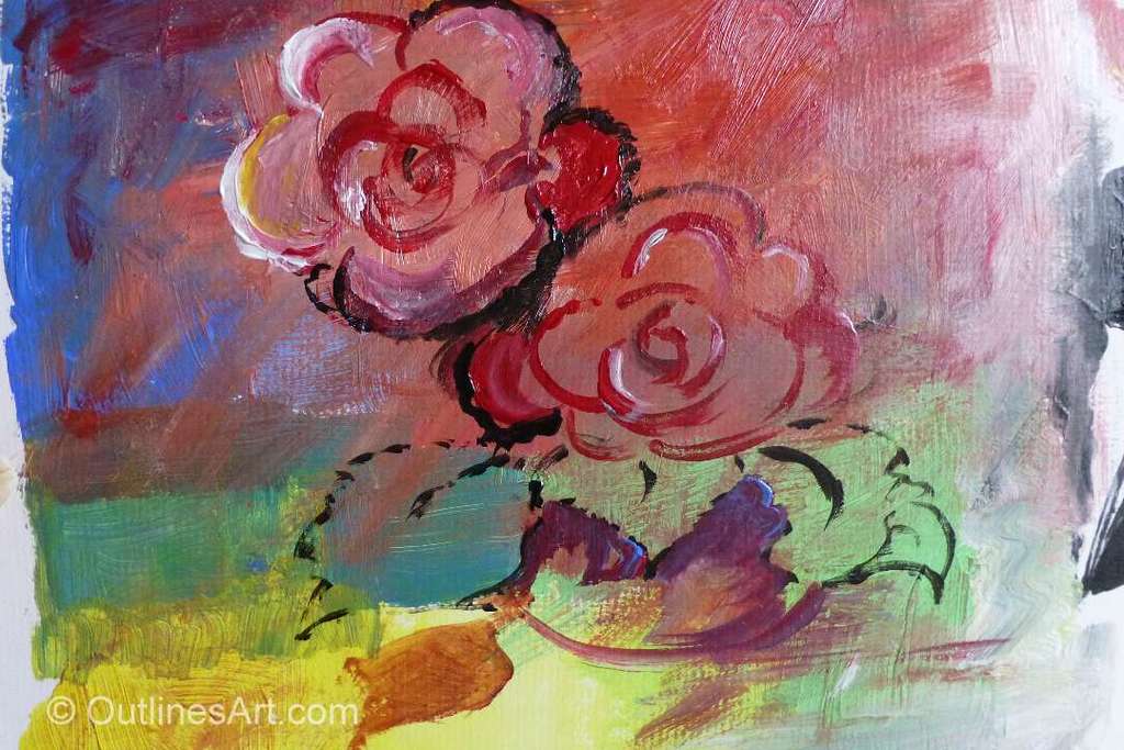 Acrylic texture with no additive