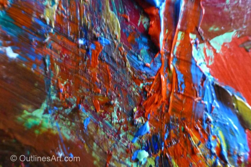 Acrylic texture with no additive