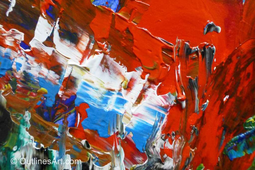 Acrylic texture with no additive