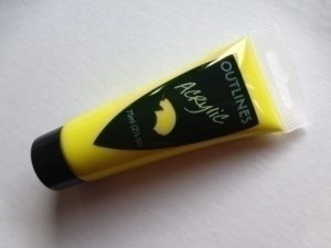 Lemon Yellow Acrylic paint 75ml tube