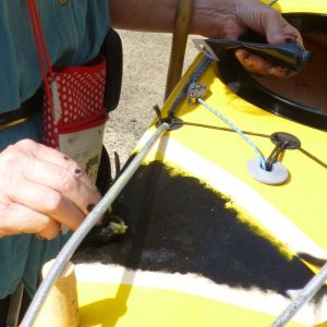 Start painting in the middle