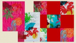 Upcycling fabric squares