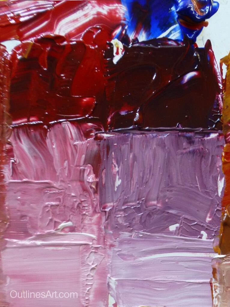 Risky colours Pink Purple